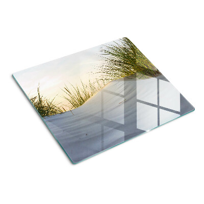 Glazen snijplanken Groen gras tegen de lucht