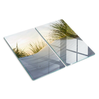 Glazen snijplanken Groen gras tegen de lucht