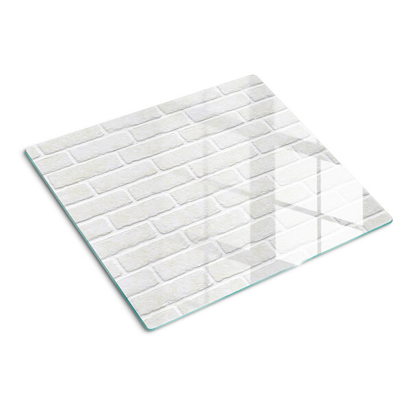 Glazen snijplanken Bakstenen muur