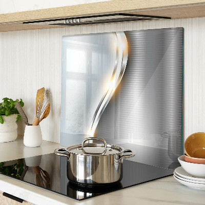 Snijplanken glas Abstract patroon met lijnen