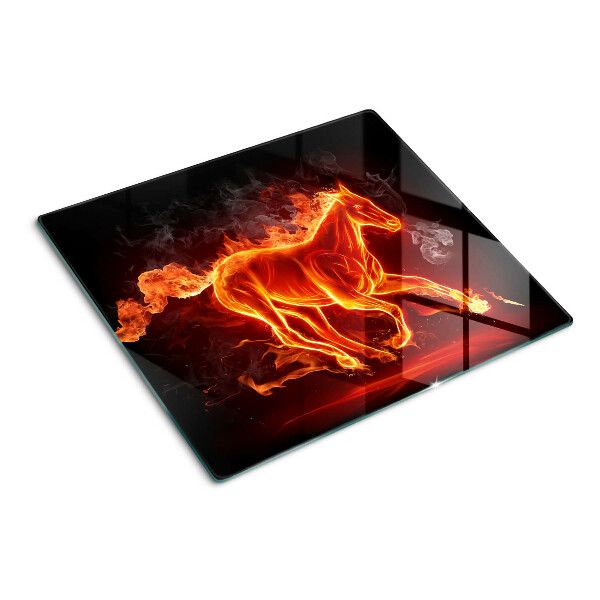 Snijplanken glas Brandend paard