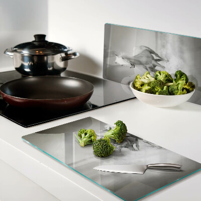 Snijplanken glas Paarden in het water