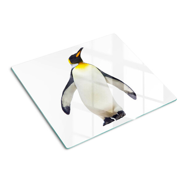 Snijplanken glas Pinguïn op het ijs