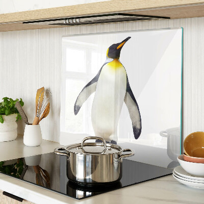 Snijplanken glas Pinguïn op het ijs