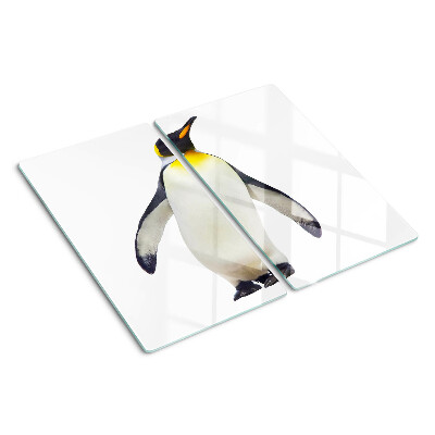 Snijplanken glas Pinguïn op het ijs