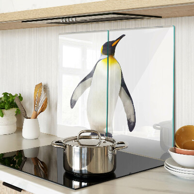 Snijplanken glas Pinguïn op het ijs