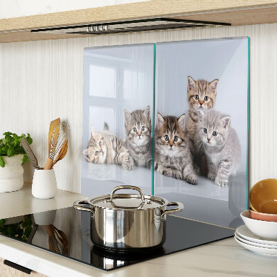 Snijplanken glas Katten voor het raam