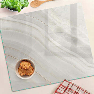 Snijplanken glas Marmer met gouden draden