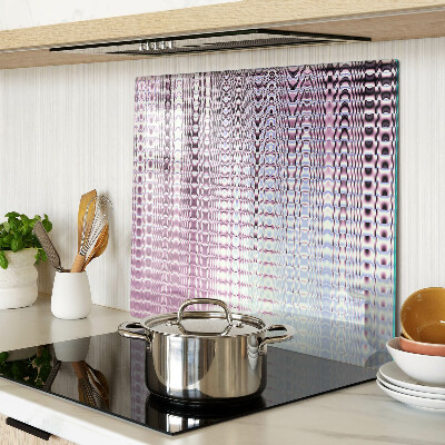 Snijplanken glas Golven in tinten roze