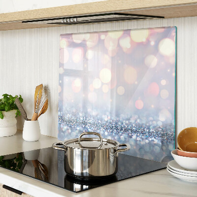 Snijplanken glas Fonkelende lichten met diamantaccent