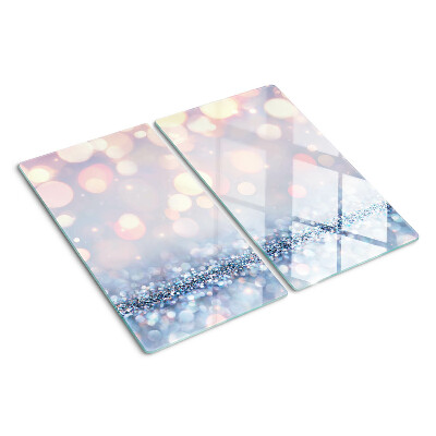 Snijplanken glas Fonkelende lichten met diamantaccent