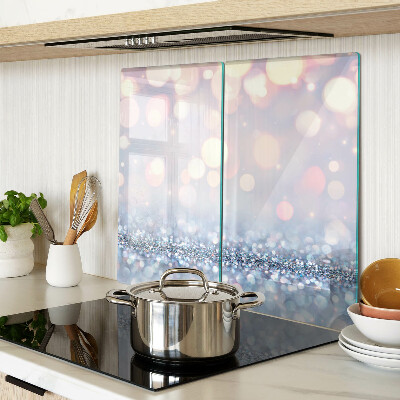 Snijplanken glas Fonkelende lichten met diamantaccent