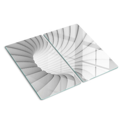Glazen snijplanken Spiraalvormig interieur
