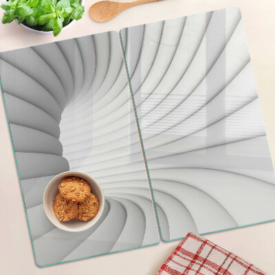 Glazen snijplanken Spiraalvormig interieur