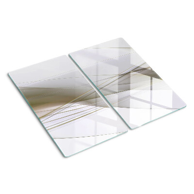 Glazen snijplanken Abstracte lijnen en vormen