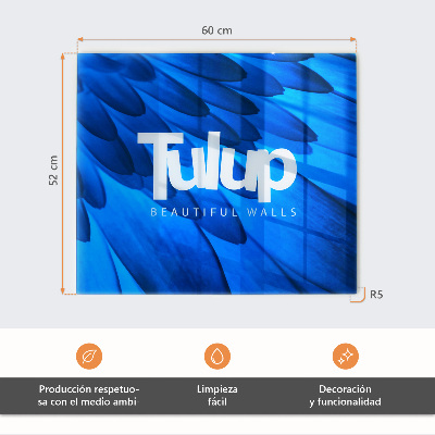 Glazen snijplanken 3D-tunnel met diepte-effect