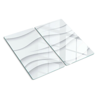 Snijplanken glas Golven en lijnen