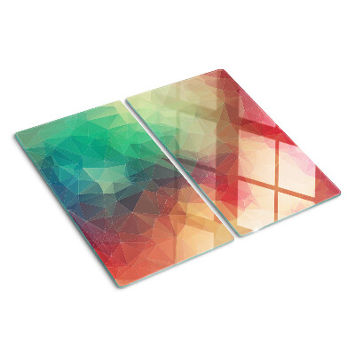 Snijplanken glas Abstract geometrisch patroon