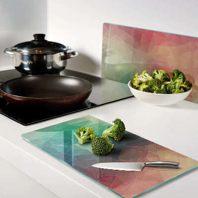 Snijplanken glas Abstract geometrisch patroon