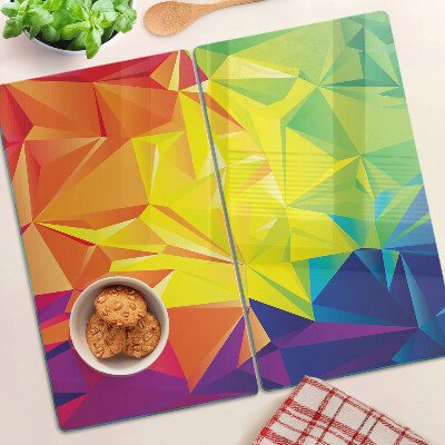 Snijplanken glas Kleurgeometrie
