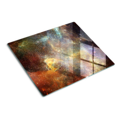 Snijplanken glas Kosmisch galactisch landschap