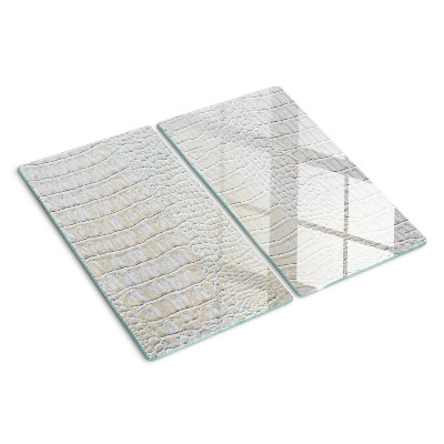 Snijplanken glas Krokodillenhuidpatroon