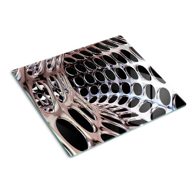 Snijplanken glas Abstracte rasterstructuur