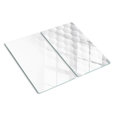 Glazen snijplanken Zeshoekig patroon