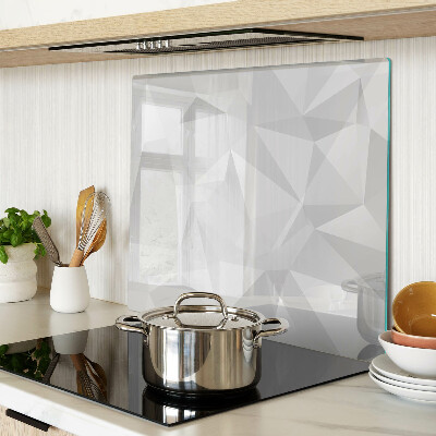 Snijplanken glas Geometrie in grijstinten