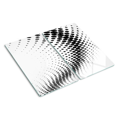 Snijplanken glas Stippenmotief