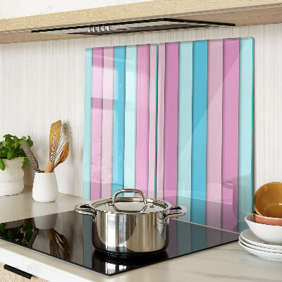 Glazen snijplanken Geometrie in pastelkleuren