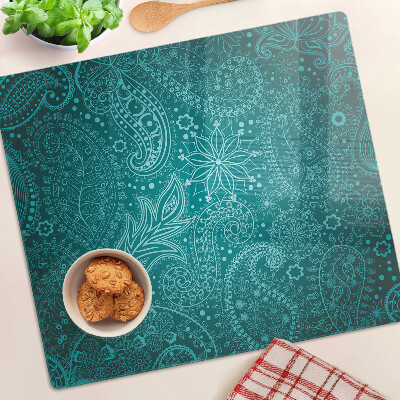 Snijplanken glas Paisley-patroon