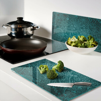 Snijplanken glas Paisley-patroon