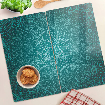 Snijplanken glas Paisley-patroon