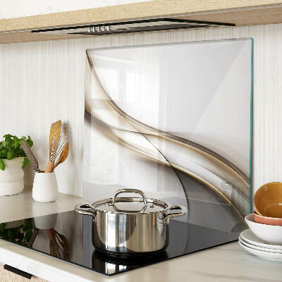 Snijplanken glas Golven in beige tinten