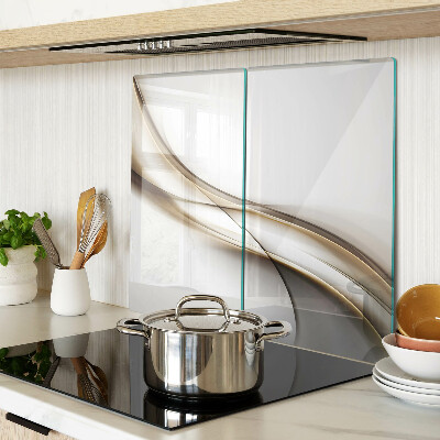 Snijplanken glas Golven in beige tinten