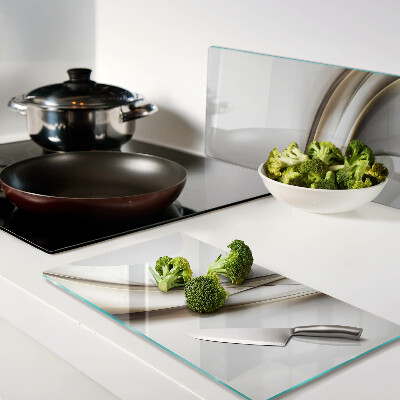 Snijplanken glas Golven in beige tinten
