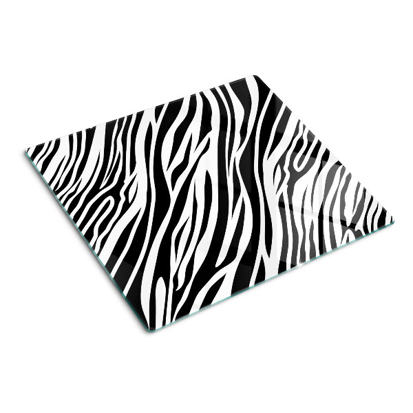 Snijplanken glas Zebrapatroon