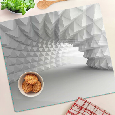 Glazen snijplanken Geometrisch 3D-patroon