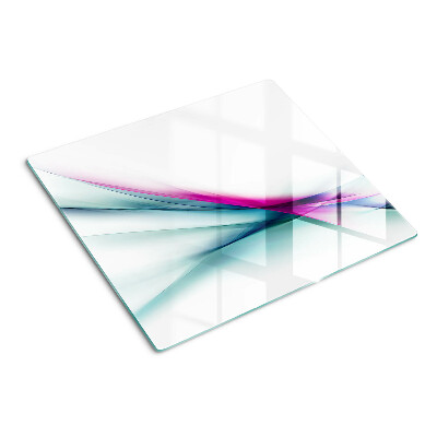 Glazen snijplanken Abstracte kleurgolven