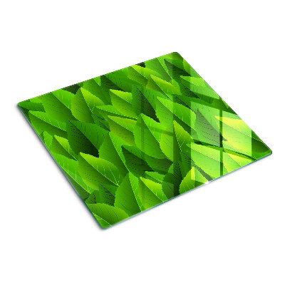 Snijplanken glas Bladeren in tinten groen