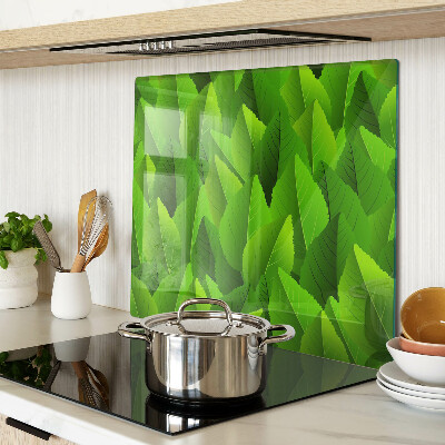 Snijplanken glas Bladeren in tinten groen