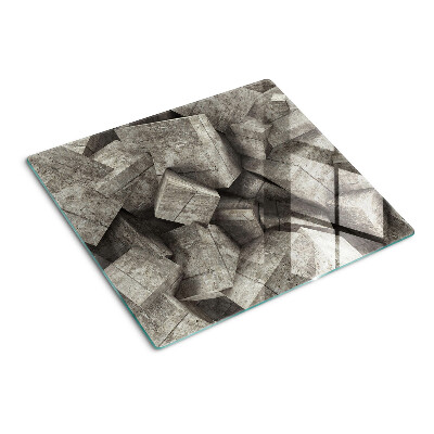 Snijplanken glas Abstracte geometrische vormen