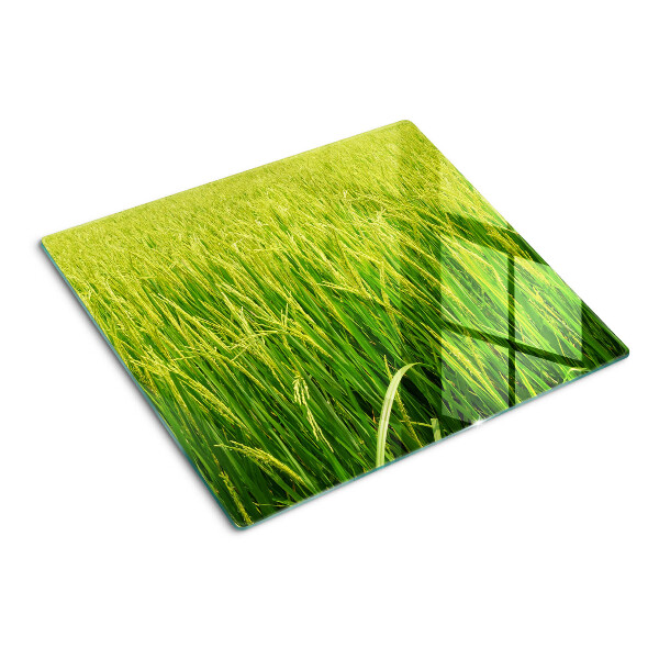 Glazen snijplanken Groen grasveld