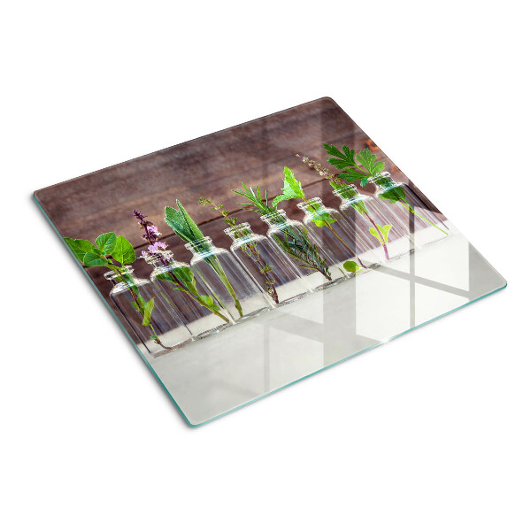 Snijplanken glas Planten in flessen