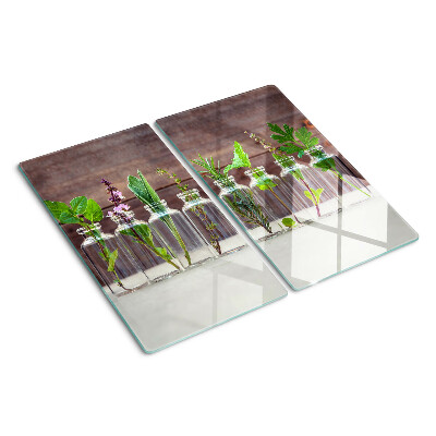 Snijplanken glas Planten in flessen