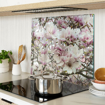 Snijplanken glas Magnolia bloemen