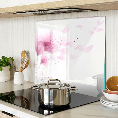 Snijplanken glas Bloemen in tinten roze