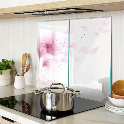 Snijplanken glas Bloemen in tinten roze