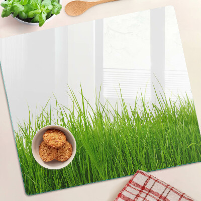 Snijplanken glas Gras in de zon